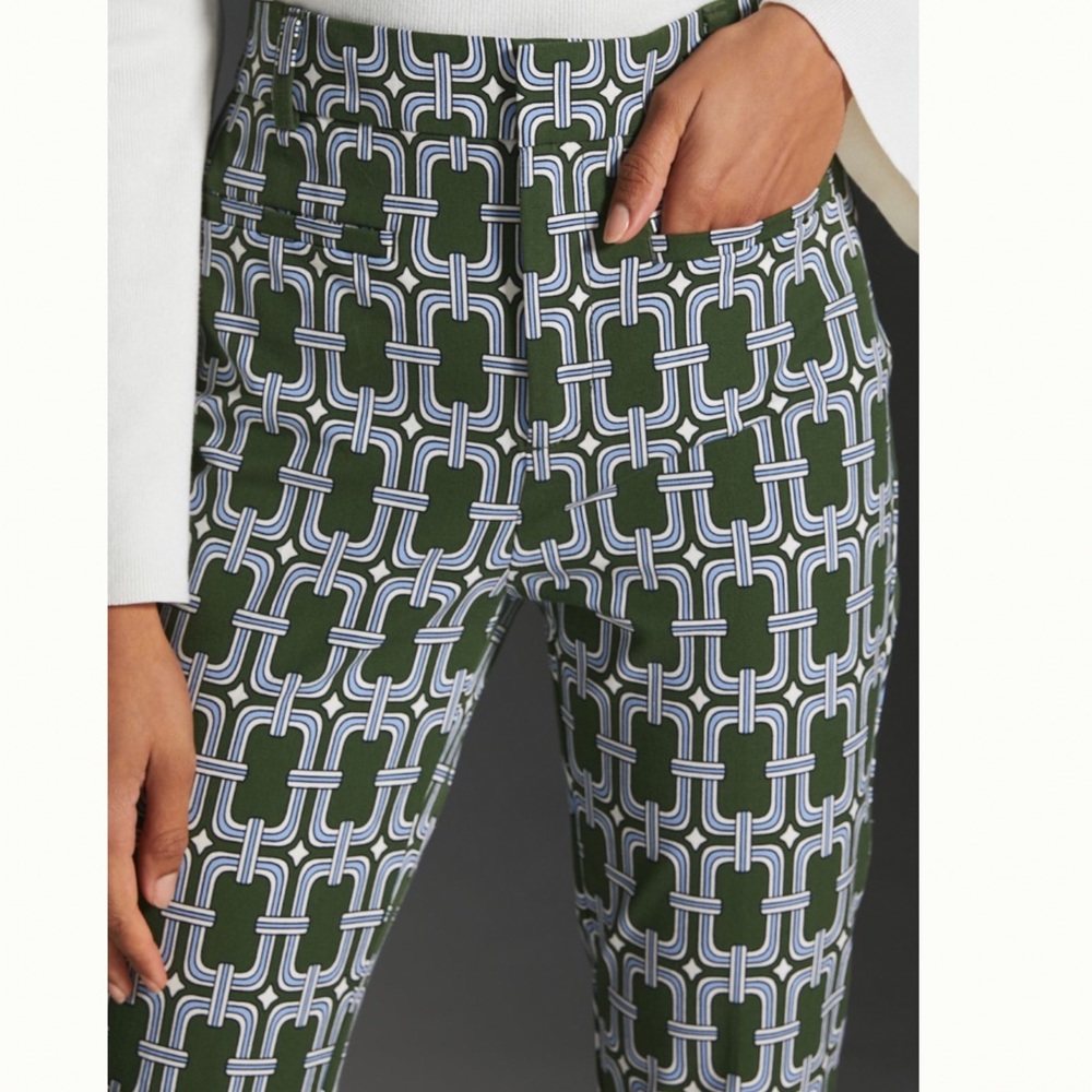 NWT Anthropologie Maeve Essential High-Rise Kick-Flare Pants size 12 - Picture 5 of 17
